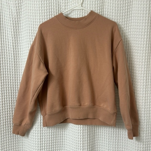 A New Day Women's Size Large Peach Sweatshirt - Picture 1 of 4
